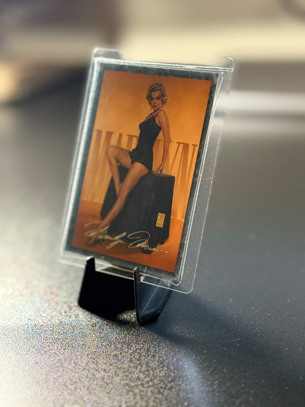 Marilyn Monroe 1993 Gold Trading Card 1/4 Grain .999 Gold - Choose Your Card