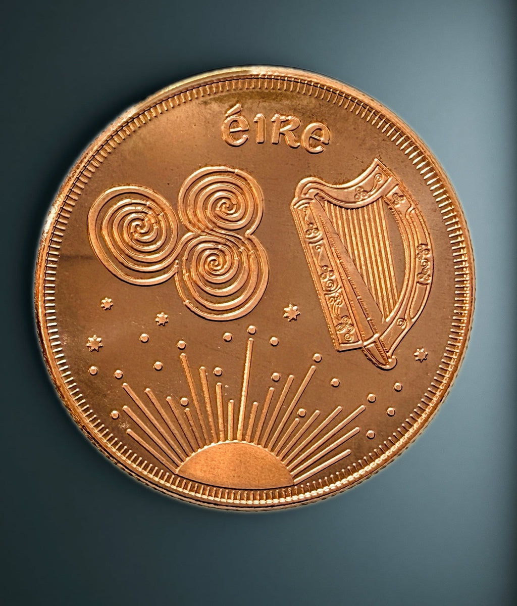 Tree of Life Éire 1oz .999 Fine Copper Coin Round Collectible ONLY ONE REMAINING