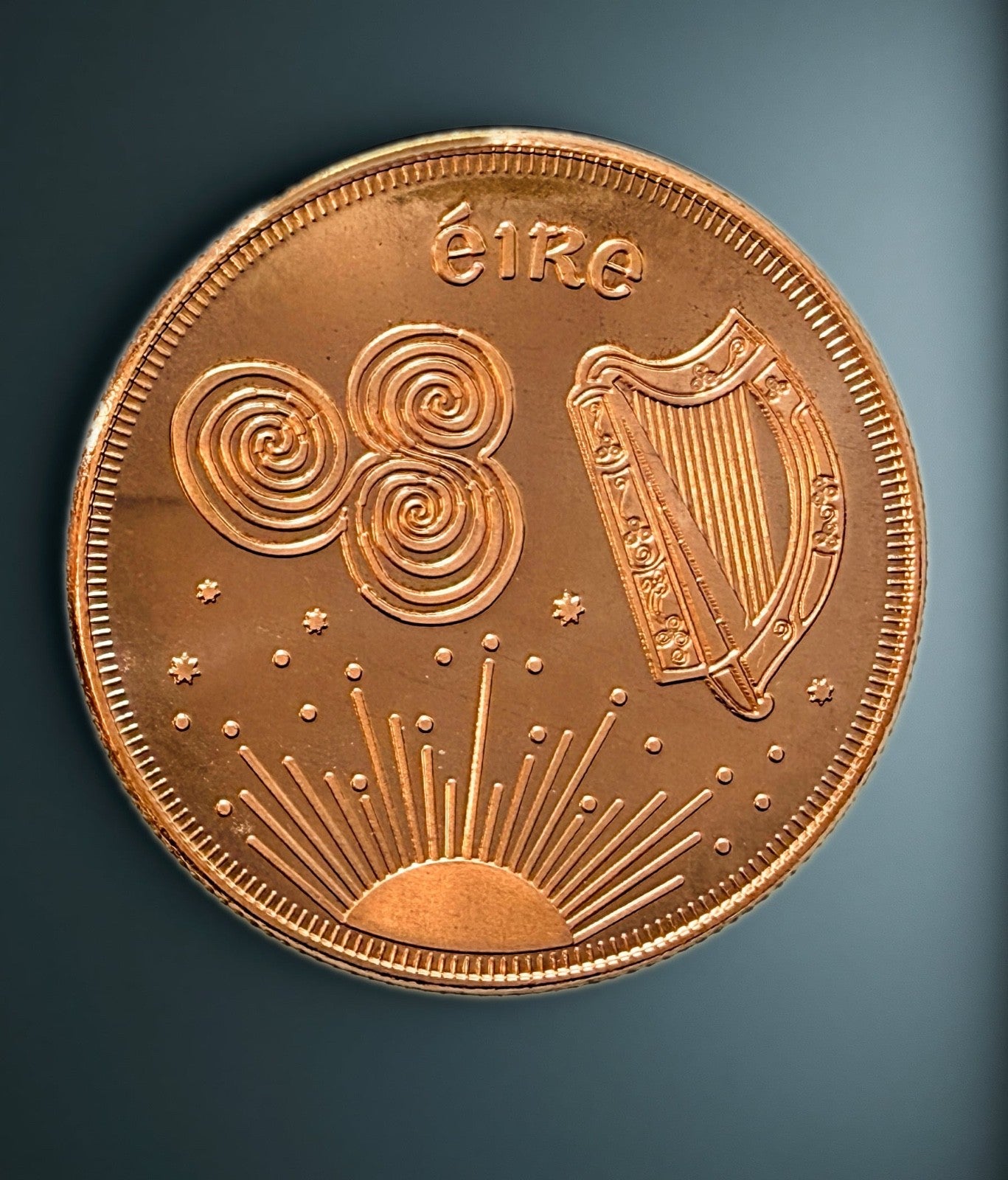 Tree of Life Éire 1oz .999 Fine Copper Coin Round Collectible ONLY ONE REMAINING