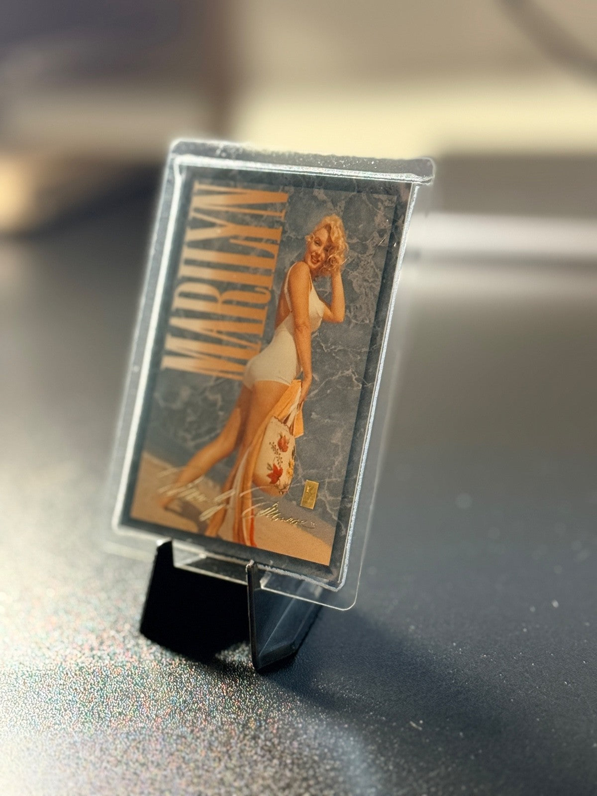 Marilyn Monroe 1993 Gold Trading Card 1/4 Grain .999 Gold - Choose Your Card
