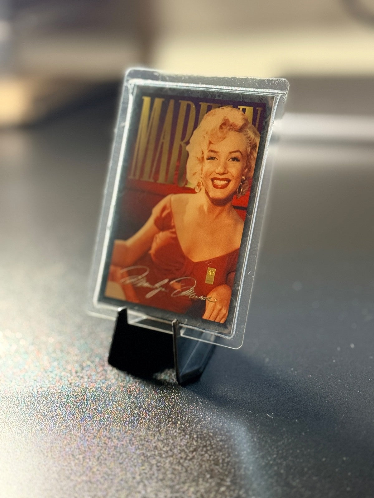 Marilyn Monroe 1993 Gold Trading Card 1/4 Grain .999 Gold - Choose Your Card