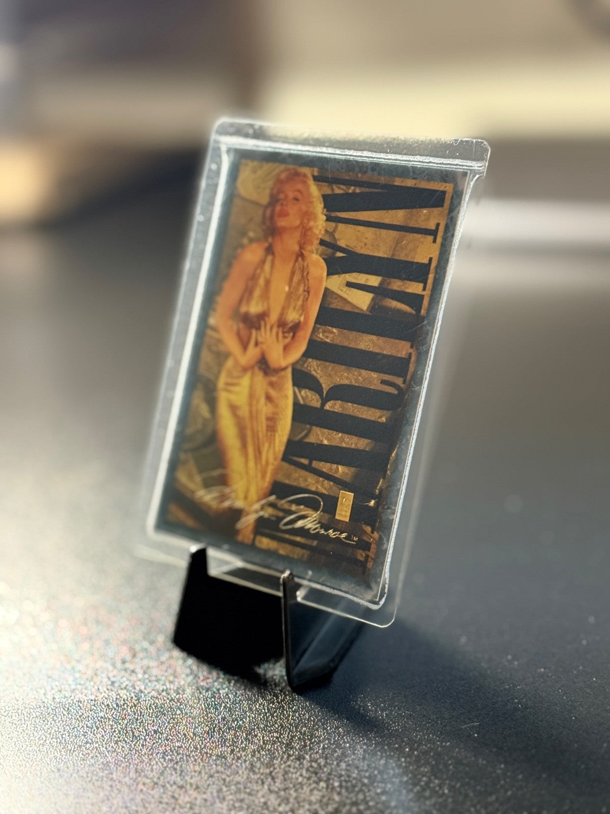 Marilyn Monroe 1993 Gold Trading Card 1/4 Grain .999 Gold - Choose Your Card