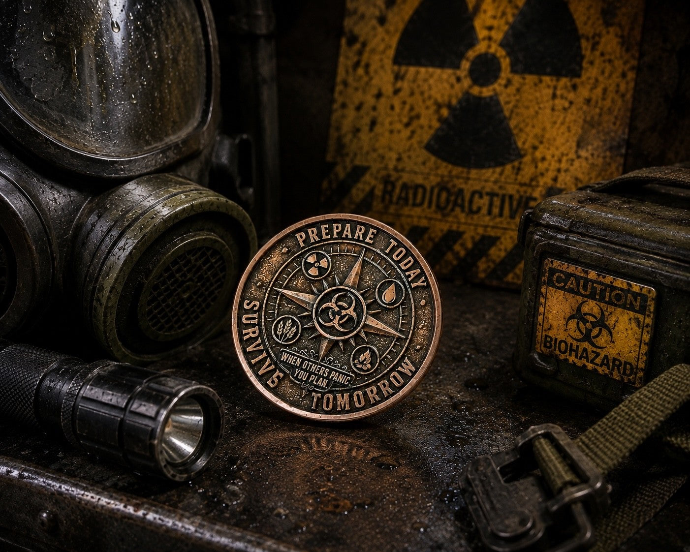 Prepper Survival Collectible Coin