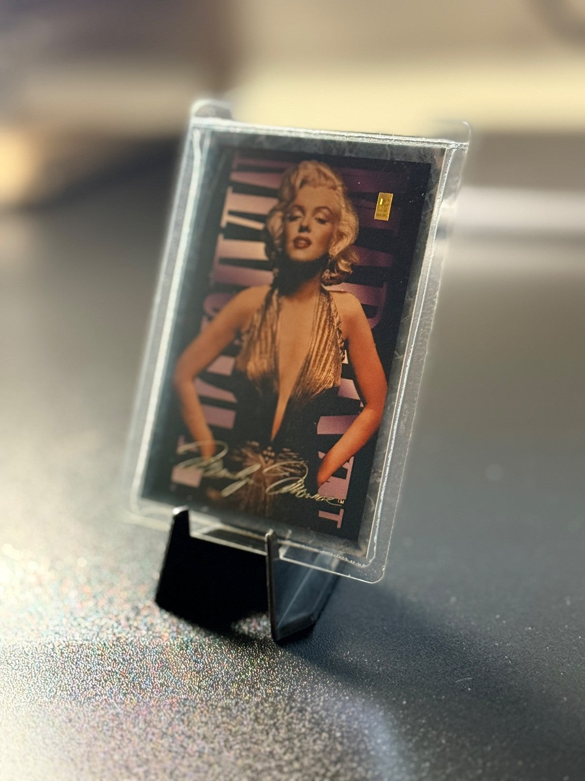 Marilyn Monroe 1993 Gold Trading Card 1/4 Grain .999 Gold - Choose Your Card