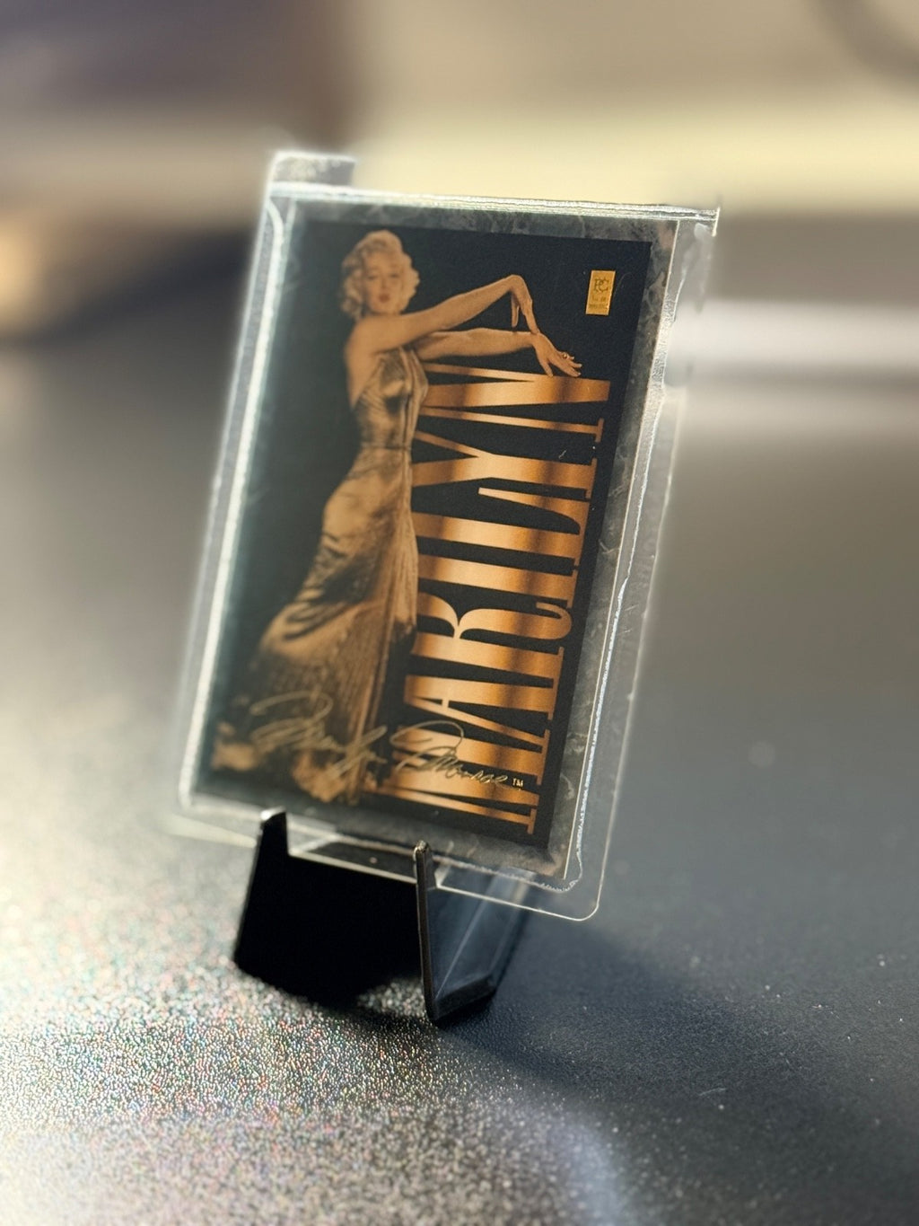 Marilyn Monroe 1993 Gold Trading Card 1/4 Grain .999 Gold - Choose Your Card