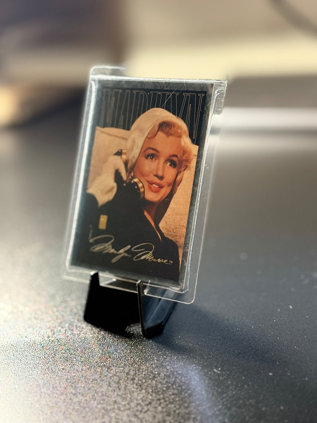 Marilyn Monroe 1993 Gold Trading Card 1/4 Grain .999 Gold - Choose Your Card