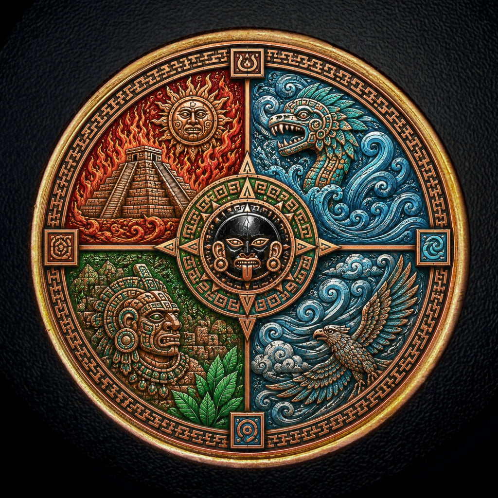 Aztec Queen | 1 oz Copper Art Round | Wilson Heritage Works Original