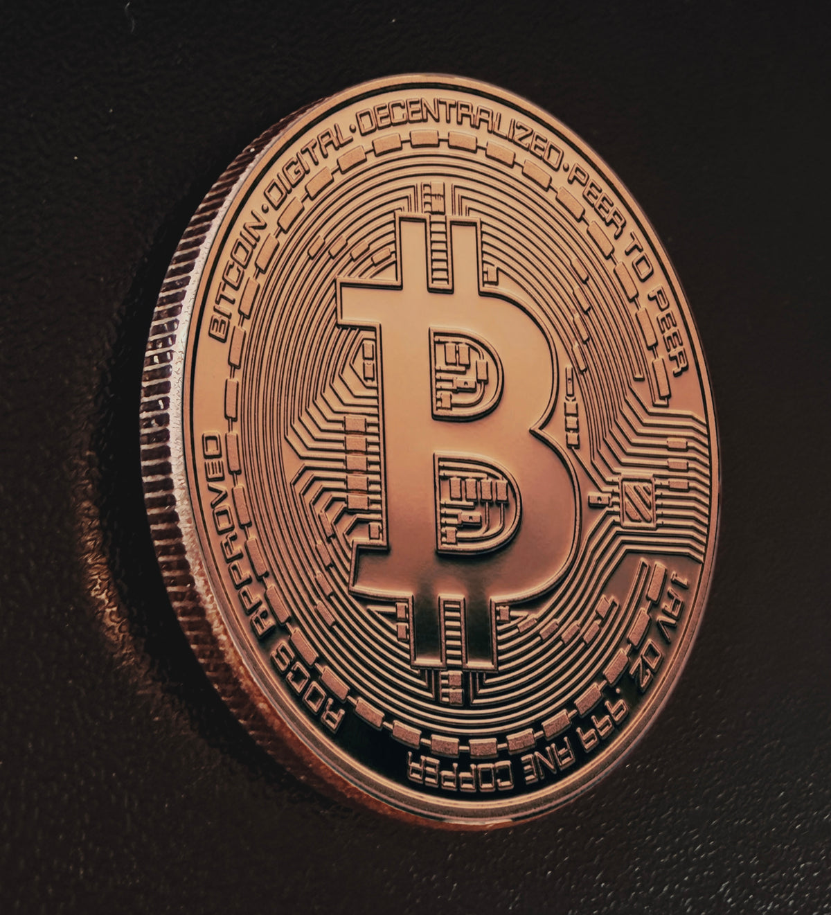 Bitcoin Digital Decentralized – 1 oz .999 Fine Copper Round