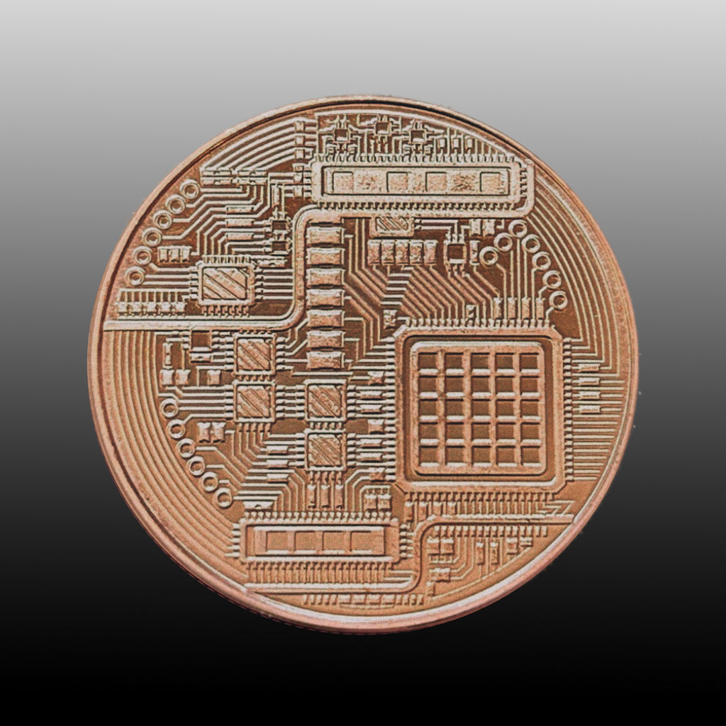 Bitcoin Digital Decentralized – 1 oz .999 Fine Copper Round