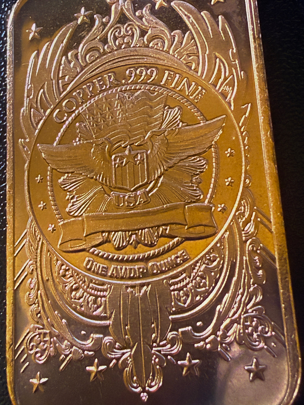 Liberty Head 1 oz .999 Fine Copper Bar – Statue of Liberty