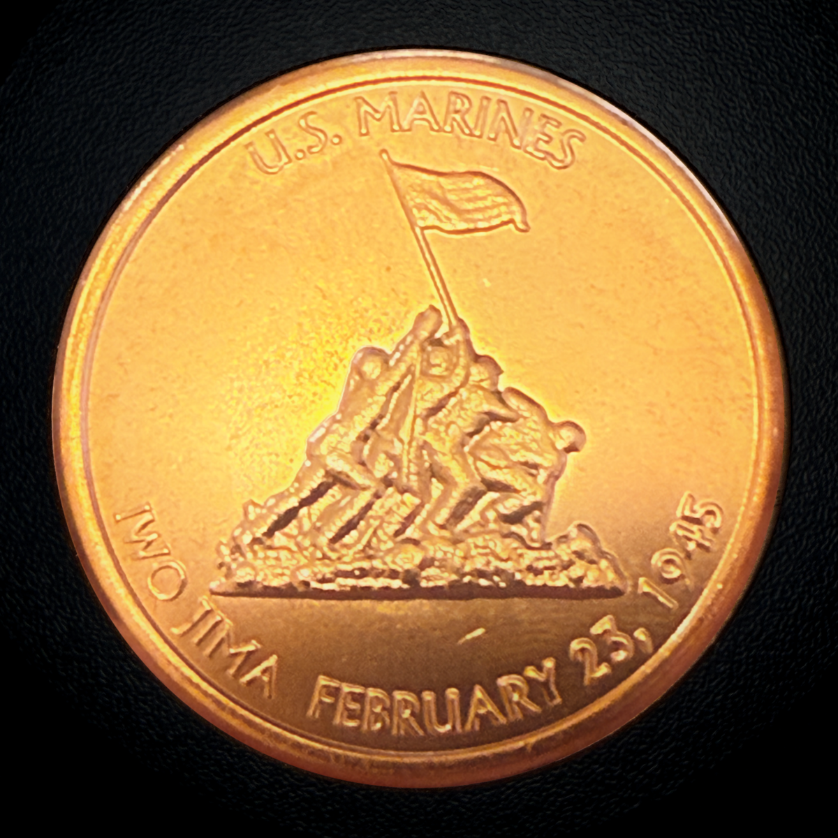 U.S. Marines Iwo Jima | 1 oz .999 Fine Copper Round