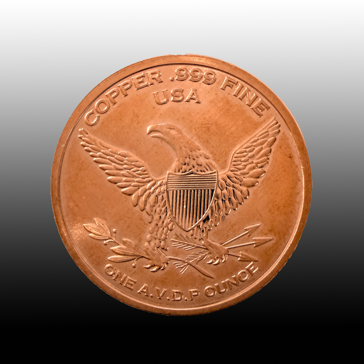 Thomas Jefferson Colorized Copper Round 1 oz | American Heritage Collection