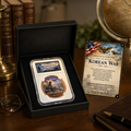 The Forgotten War | Korean War Commemorative Copper Round
