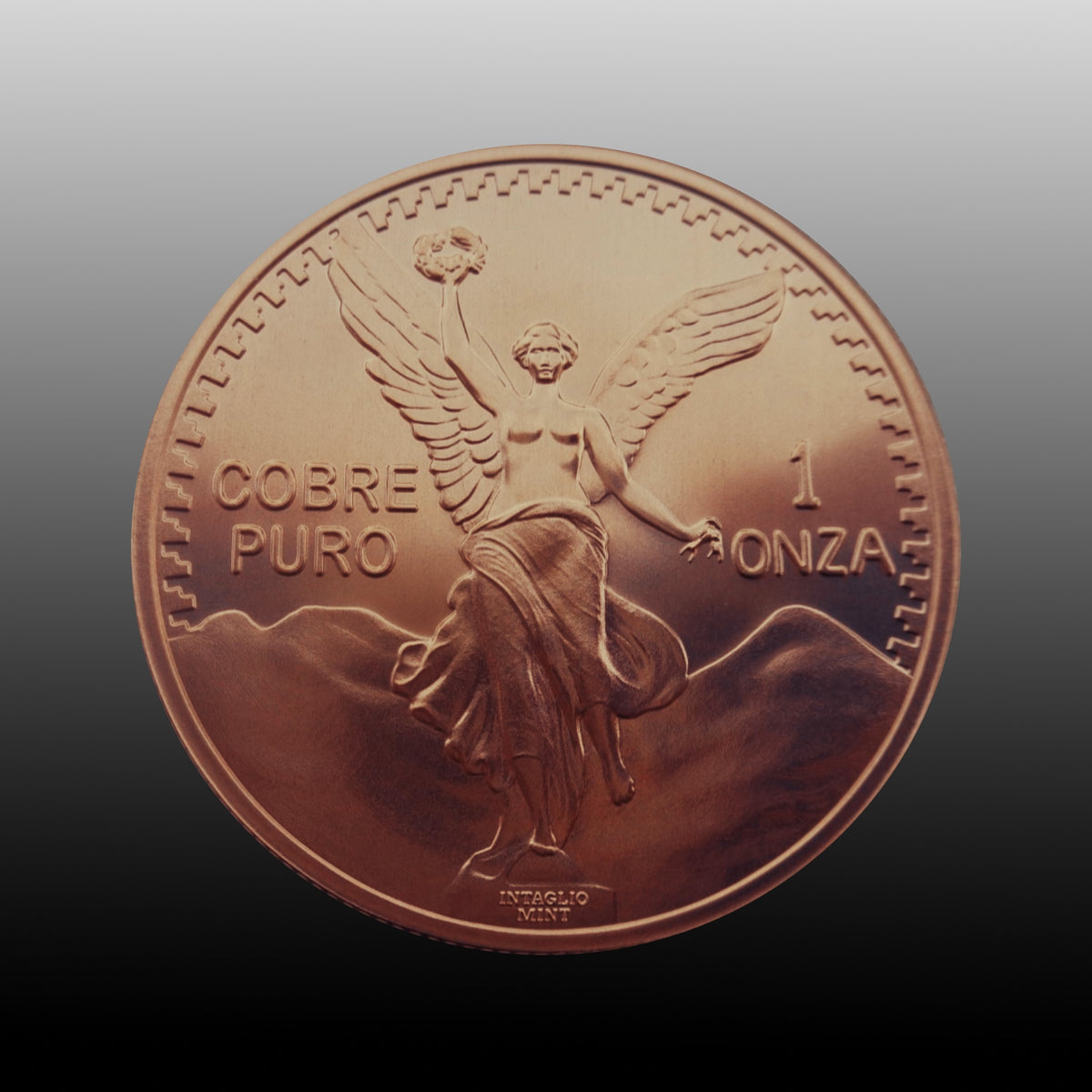Intaglio Mint Libertad Tribute – 1 oz .999 Fine Copper Round