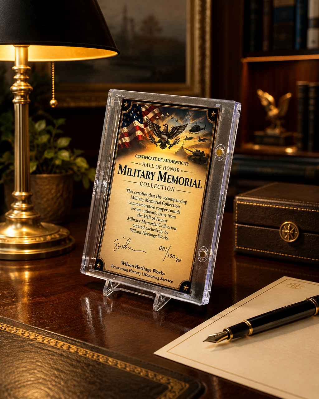 Military Memorial Collection | Complete Set of Five | Hall of Honor Series