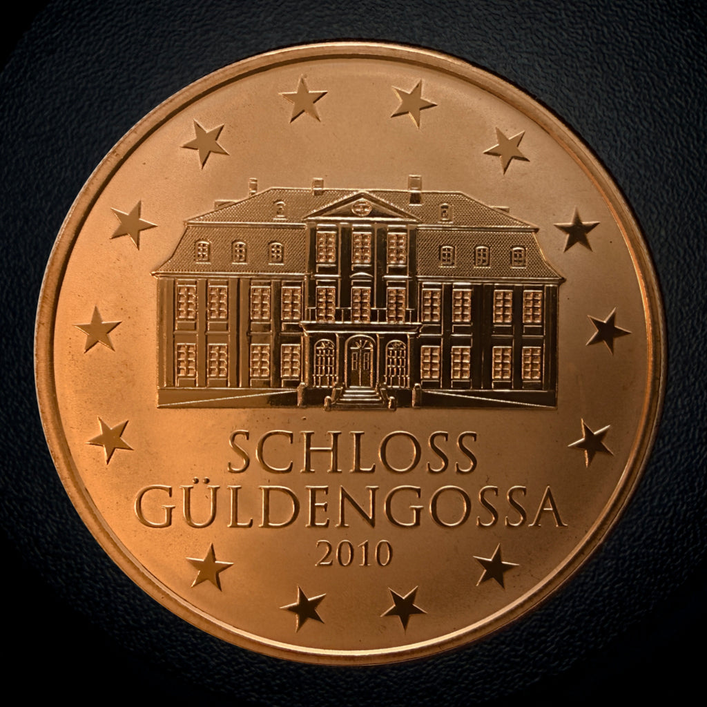 2010 Geiger Schloss Güldengossa | 1 oz .999 Fine Copper Round
