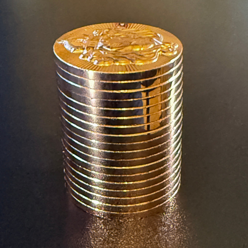 Scottsdale Mint Lion Stacker 1 oz .999 Fine Copper Round