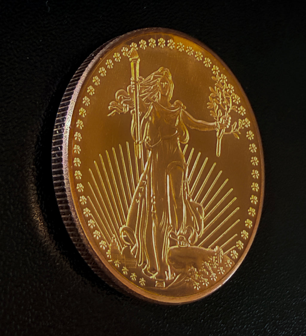 Saint-Gaudens 1 oz .999 Fine Copper Round