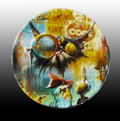 The Rebel – 3D-Printed Copper Art Token