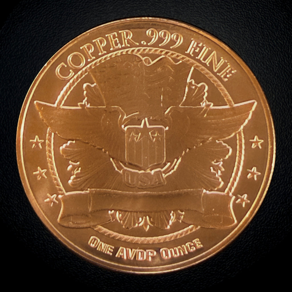 They're Here Alien Area 51 | 1 oz .999 Fine Copper Round