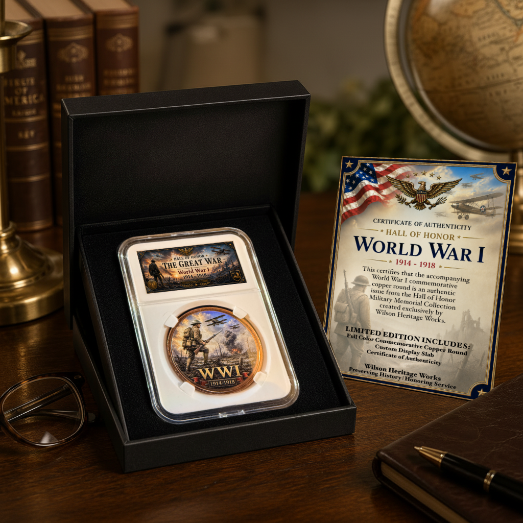 The Great War | WWI Commemorative Copper Round
