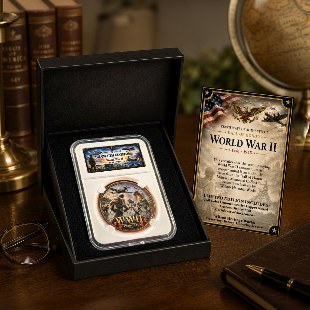 The Greatest Generation | WWII Commemorative Copper Round